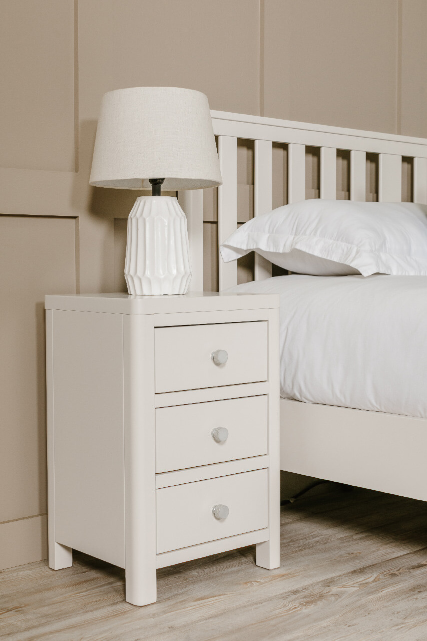 Freya Bedside Table Natural - Main Image