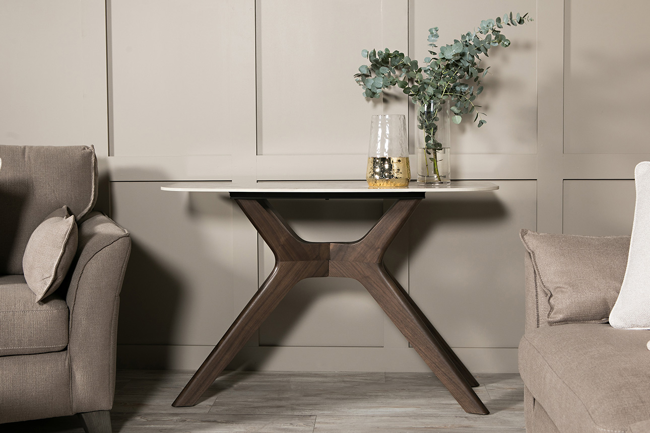 Ariya Console Table Brown - Main Image