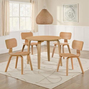 Menorca 1000 Round Dining Table Oak