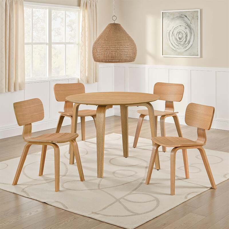 Addison Dining Chair Oak - Main Image