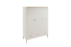 Penelope 3 Door Wardrobe Taupe