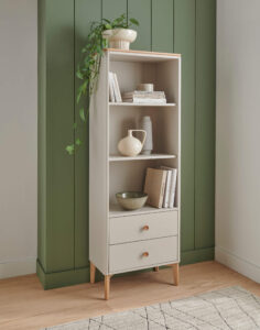 Penelope Open Storage Unit – Cashmere Oak