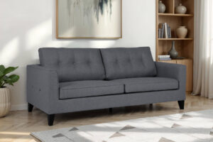 Penzance 3 Seater Sofa Charcoal Crib 5