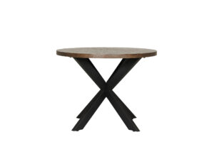 Theodora Dining Table Round 1000 Smoked Oak