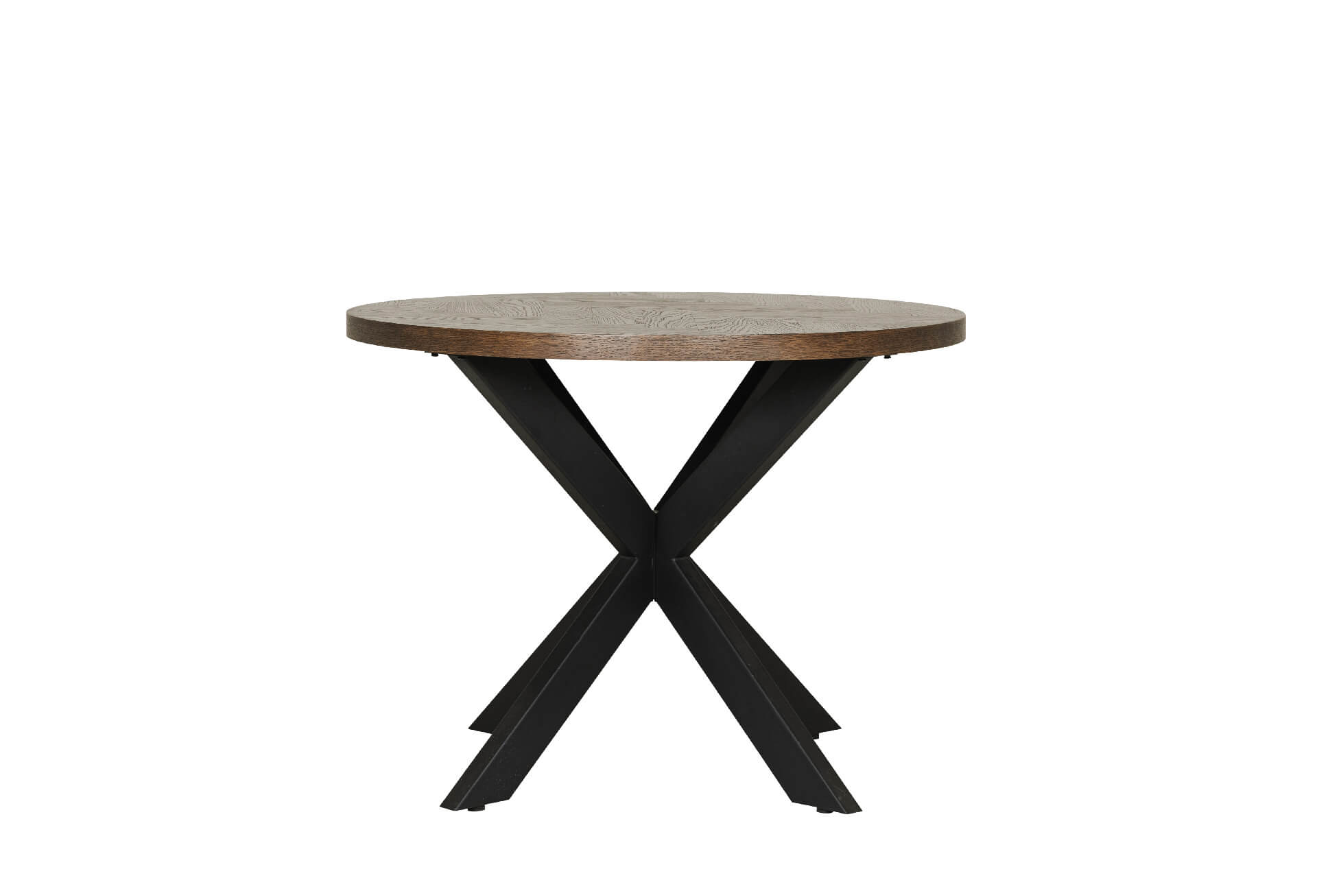 Nate Dining Table Round 1000 Smoked Oak - Main Image