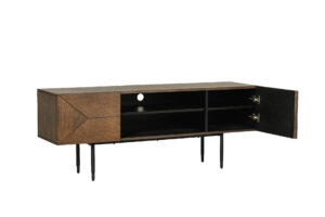 Theodora TV Unit 1500 Smoked Oak
