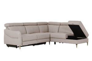 Ashby Corner Group Electric Recliner RHF Stone