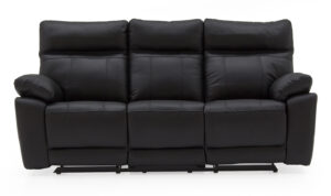 Blenheim 3 Seater Recliner Black