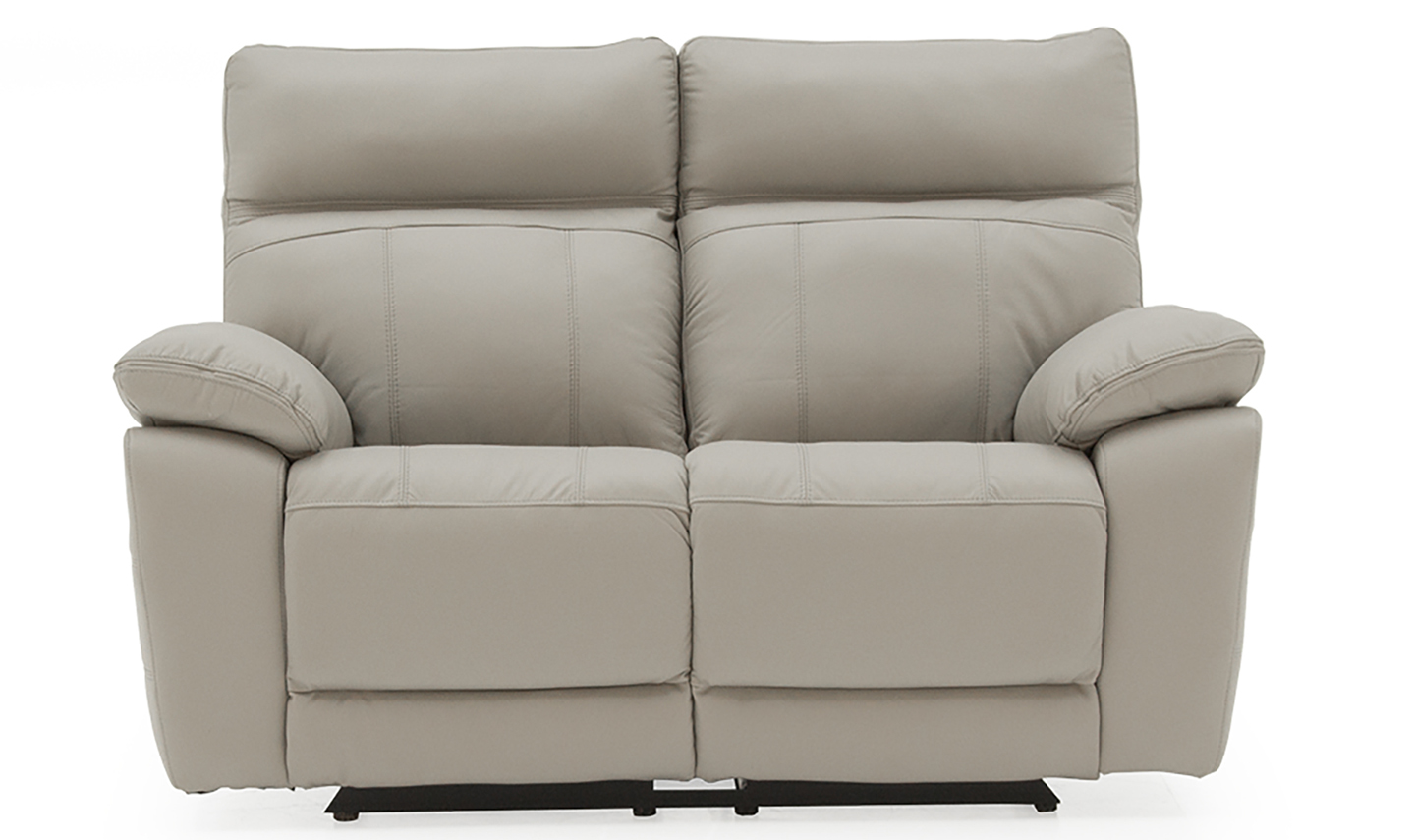 Positano 2 Seater Electric Recliner Light Grey - Main Image