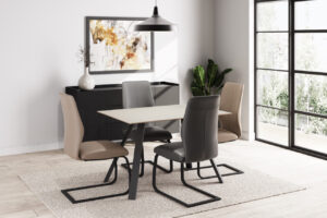 Blythe 1200 Dining Table Grey
