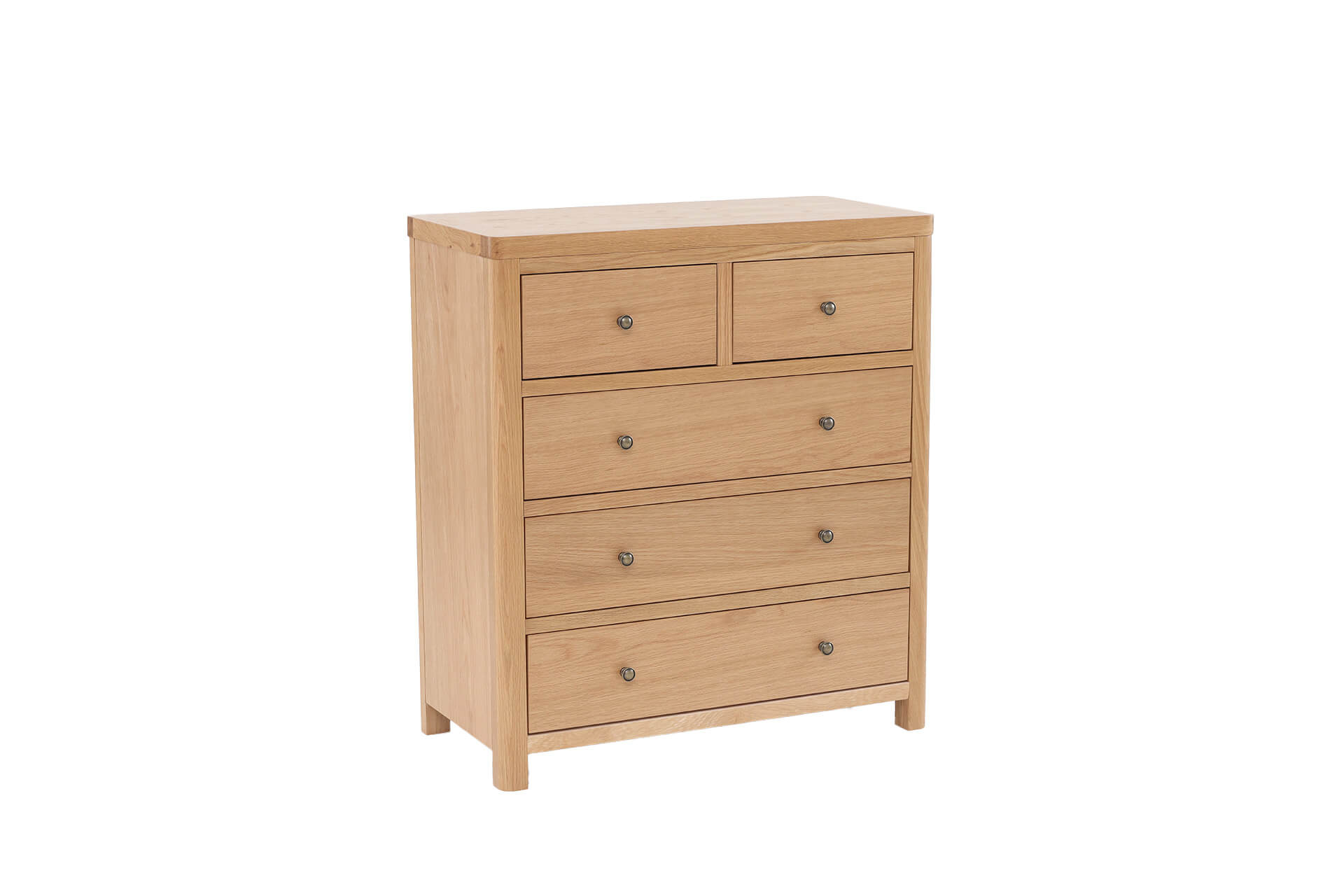 Renata 5 Drawer Tall Chest Oak Natural - Main Image