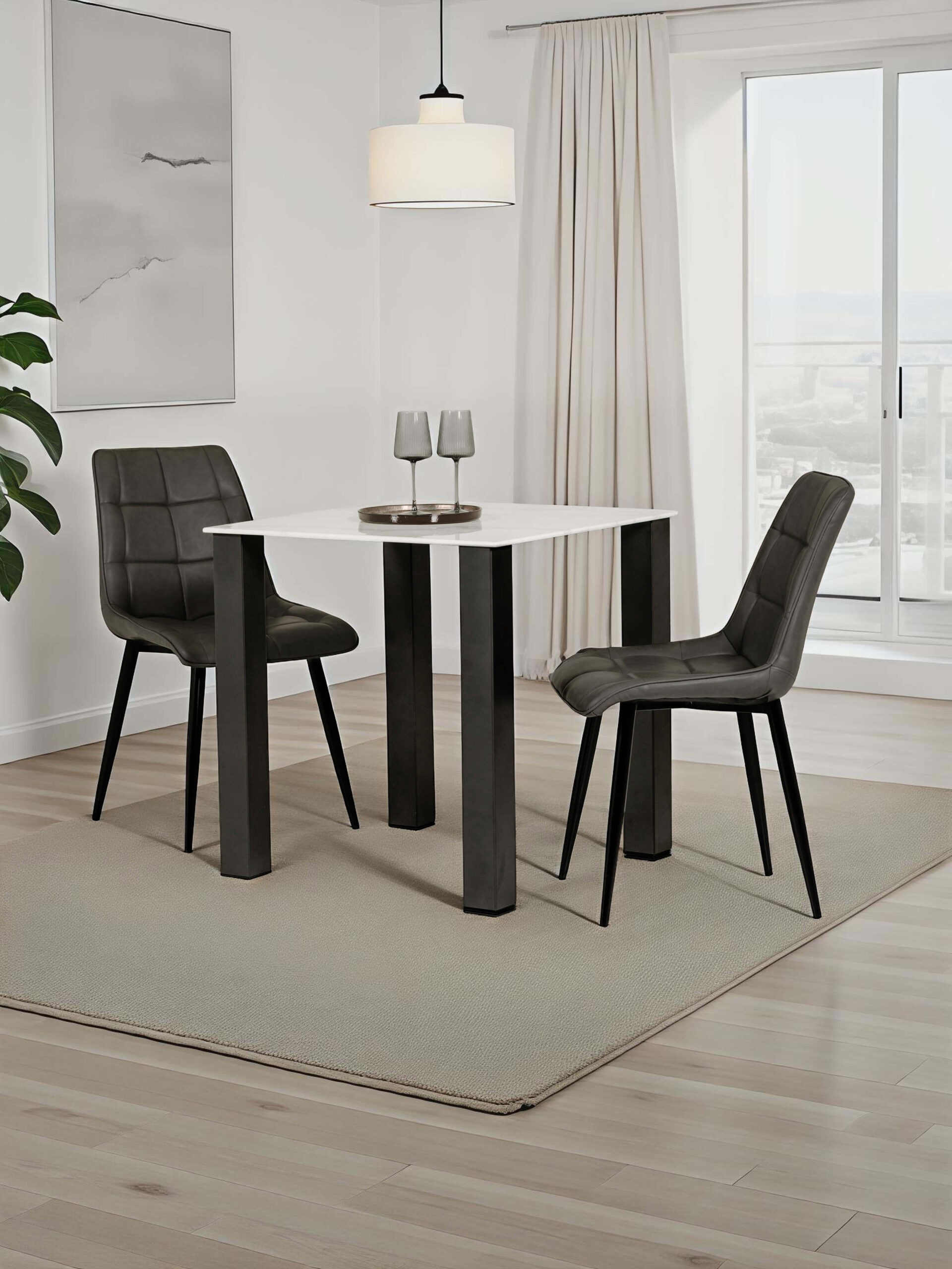 Tessan Dining Chair Grey - Main Image