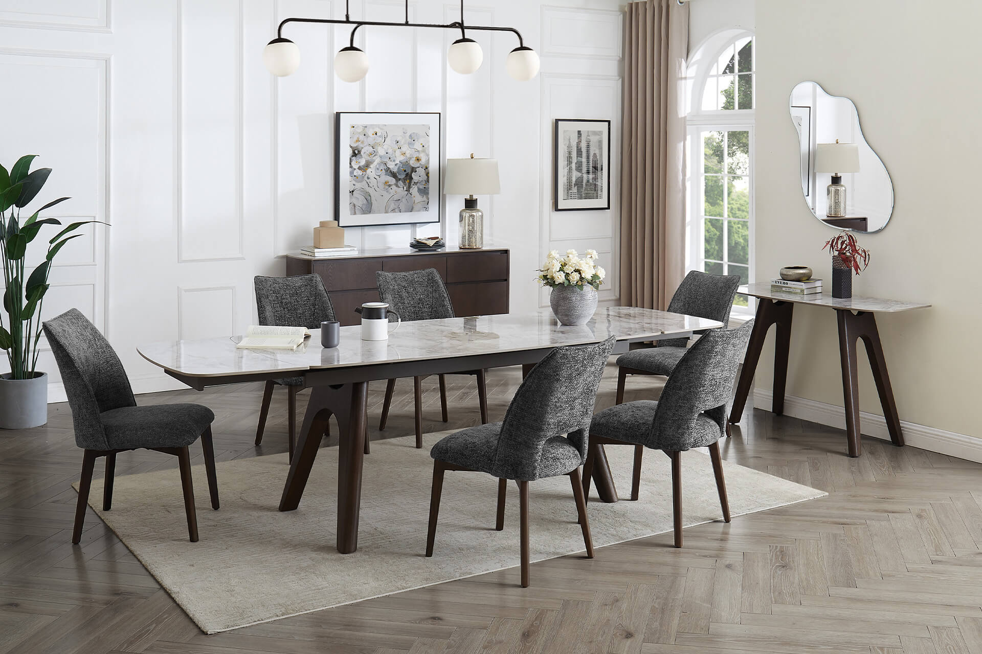 Valley Dining Chair Dark Grey - Main Image