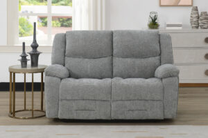 Holloway 2 Seater Manual Recliner Grey