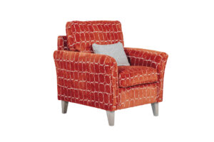 Kelston Accent Chair Rust