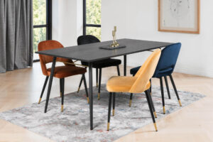 Cortona 1200 Dining Table Black