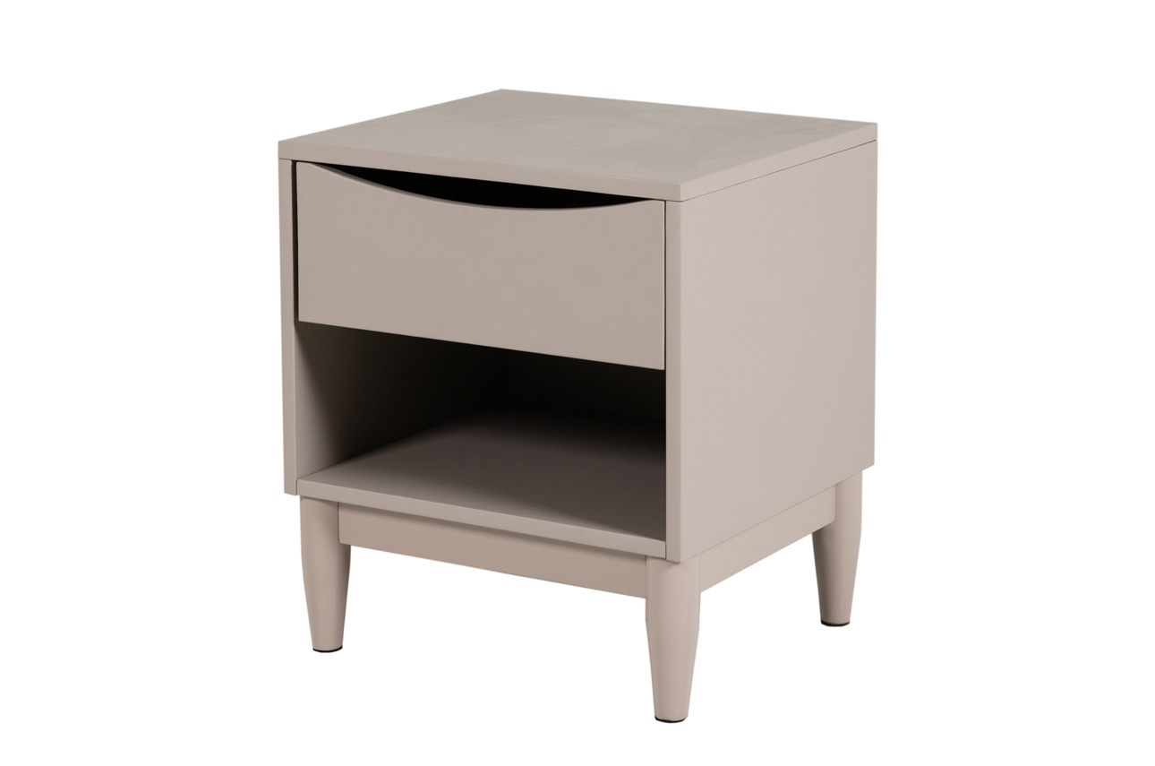 Alesta Bedside Table Grey - Main Image