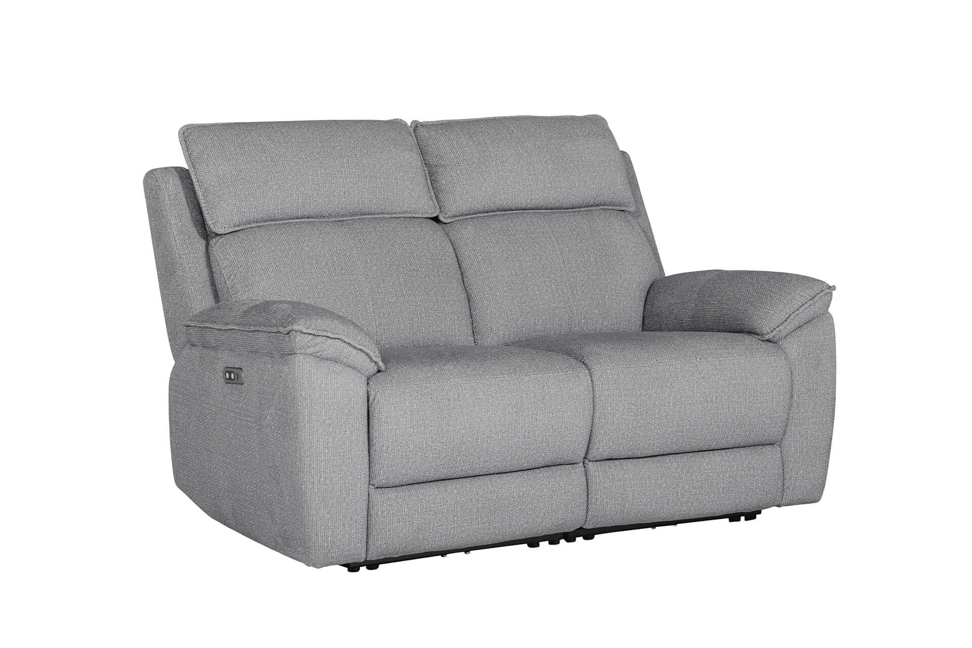 Blaine 2 Seater Electric Recliner Greige - Main Image
