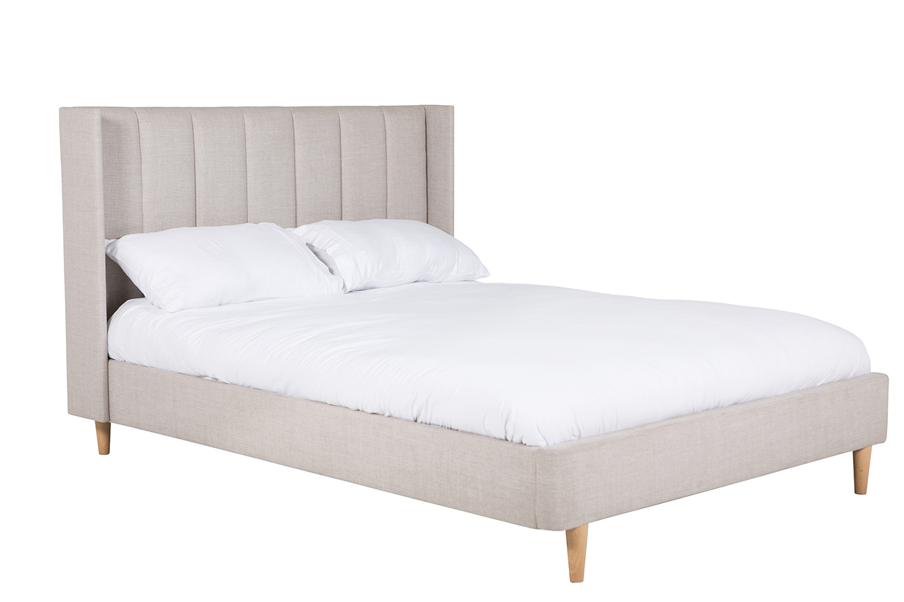 Allegra 6ft Bed Cashmere - Main Image