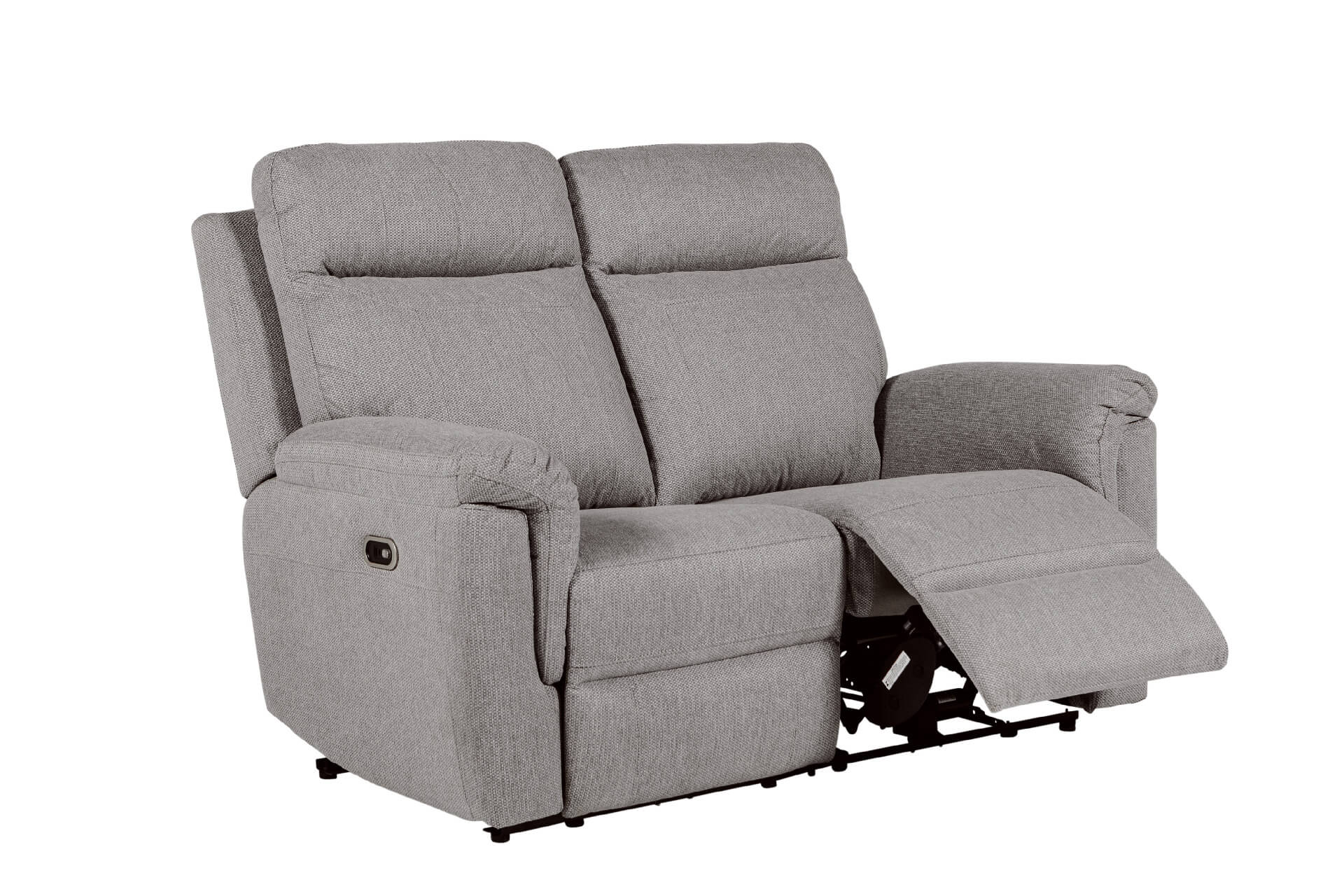 Bowie 2 Seater Electric Recliner Grey - Main Image
