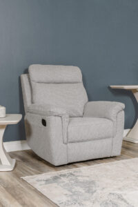 Taunton 1 Seater Manual Recliner Grey
