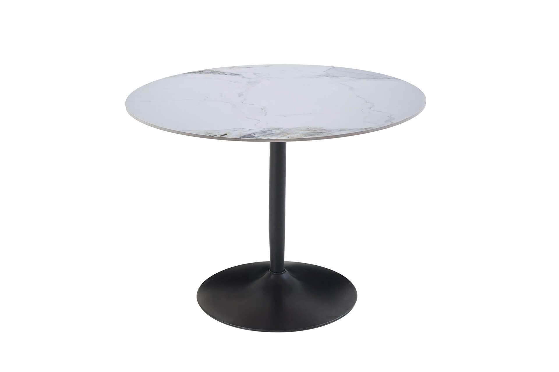Cody Dining Table Round 800 White - Main Image