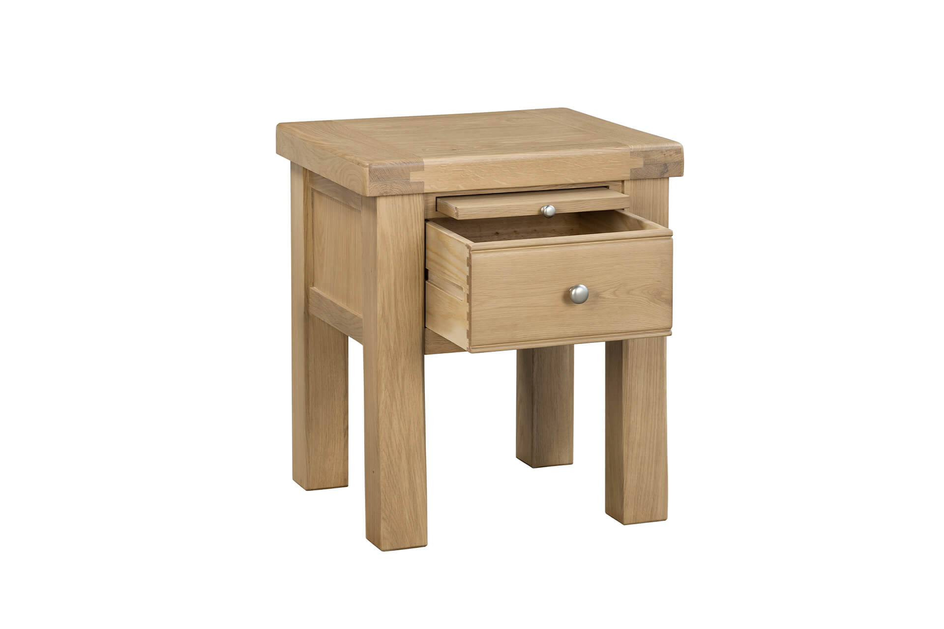 Delaney Lamp Table Oak - Main Image