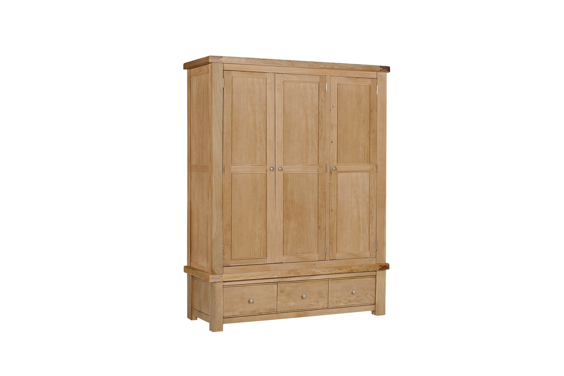 Delaney 3 Door Wardrobe Oak - Main Image