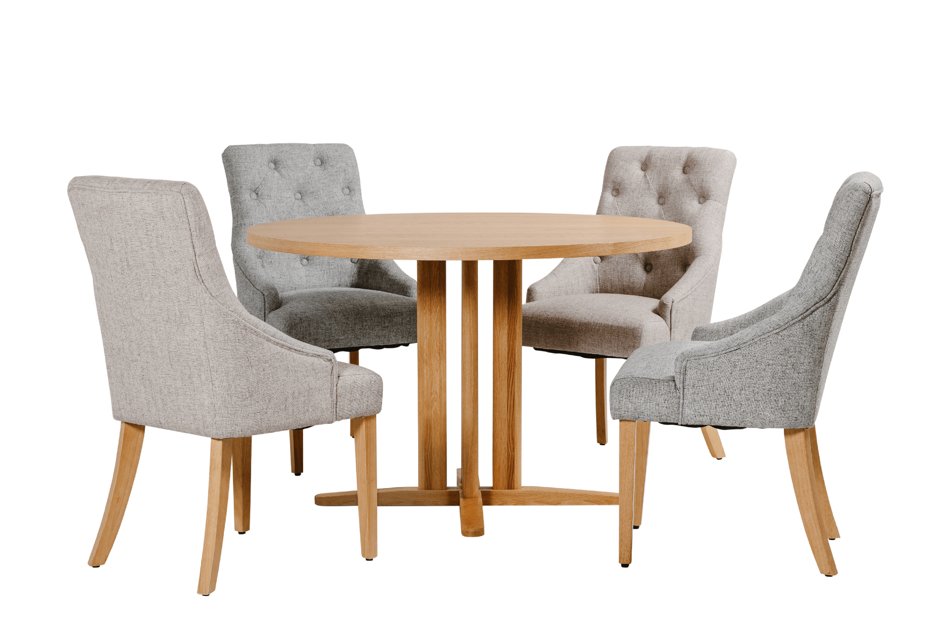 Renata Dining Table Round - Oak - Main Image