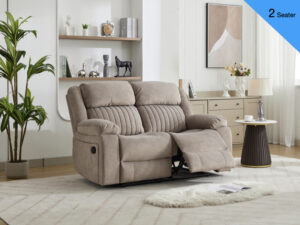 Grenache – 2 Seater Recliner Taupe
