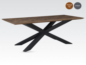 Orta 210cm Dining Table – Parquet Top