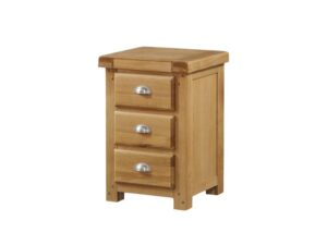 Metz – 3 Drawer Nightstand