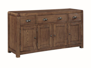 Evora – Dark Oak 4 Door Sideboard