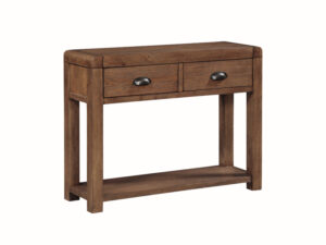 Evora – Oak 2 Drawer Hall Table