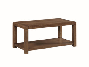 Evora – Dark Oak Coffee Table With Shelf