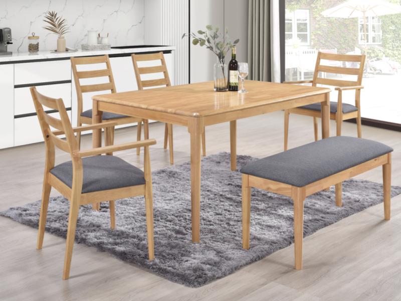 Orlando Dining Sets (Oak And Walnut) - Variation 2