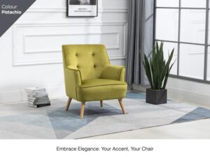 Sara Accent Chair – Pistachio
