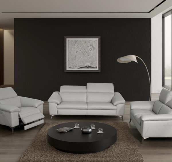 Iris 3 Seater Fixed Mastic - Gallery Image