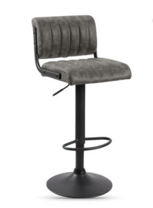 Segovia – Bar Stool Grey Kd (Sold In Two’s)