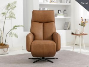 Seville – Swivel Chair Camel