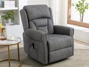 Ascot – Grey Lift & Tilt Recliner (Dual Motor)