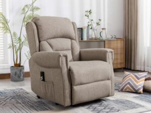 Ascot – Taupe Lift & Tilt Recliner (Dual Motor)