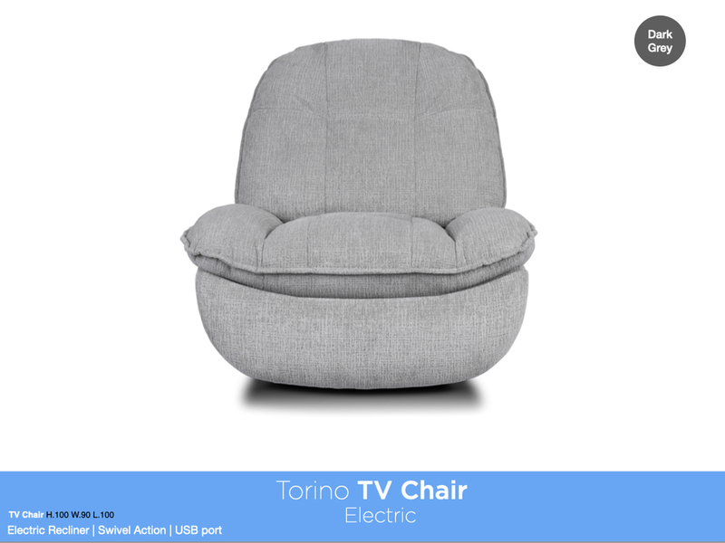 Torino Electric Corner Suite & Tv Chair - Variation 1