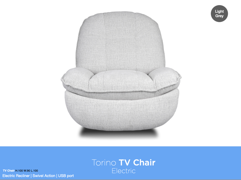 Torino Electric Corner Suite & Tv Chair - Variation 2