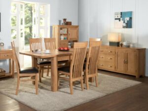 TreviIona 4′ Extension Dining Set (4 Chairs)