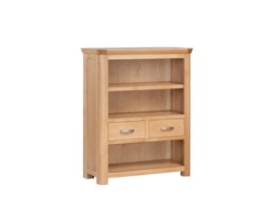 TreviIona Oak Low Bookcase
