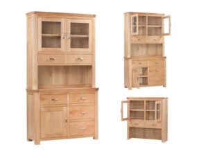 TreviIona Oak Small Buffet Hutch