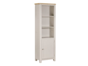 Valladolid – Painted 1 Door Tall Narrow Bookcase