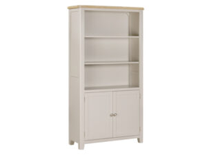 Valladolid – Painted 2 Door Tall Wide Bookcase