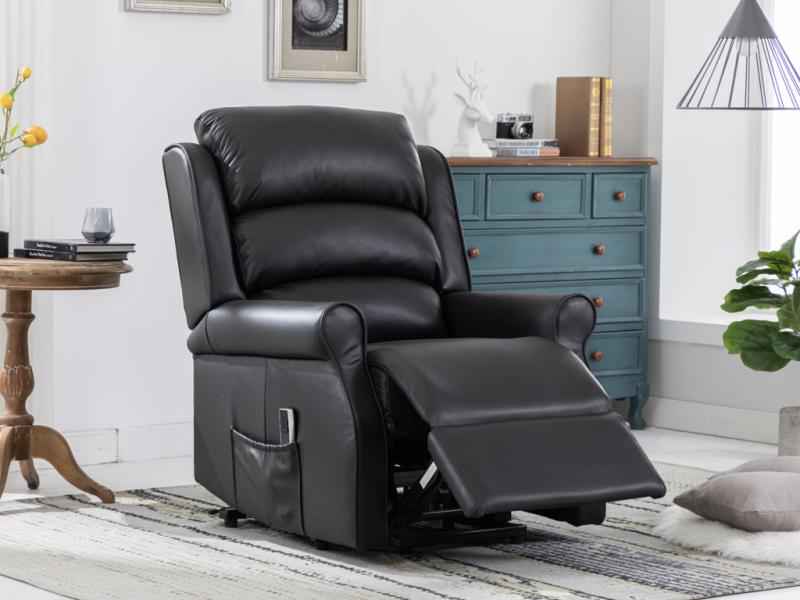 Windsor Leather Lift & Tilt Recliners - Variation 1